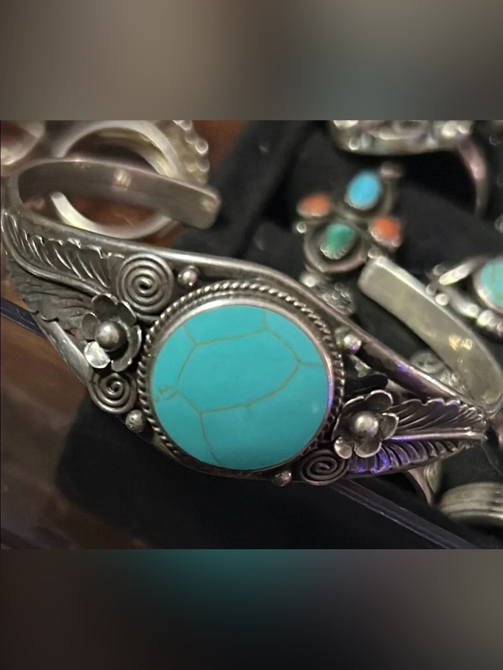 Sterling Silver Navajo Cuff